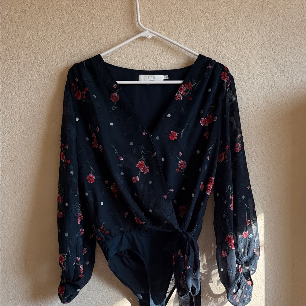 ASTR The Label — Floral Bodysuit